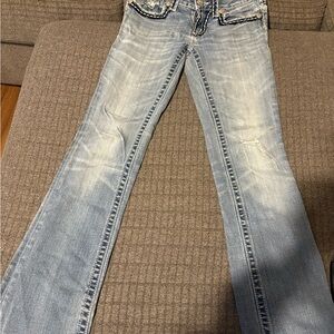 Miss Me Light Blue Boot Cut Jeans